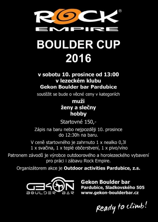 Boulder Cup 2016