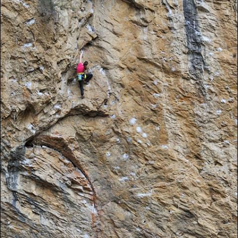 Iva Vejmolová, členka ROCK EMPIRE Climbing teamu a její návštěva Katalánska